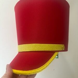 Red and Yellow Marching Band Hat Halloween costume hat